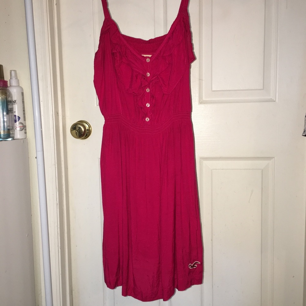 Pink dress hollister